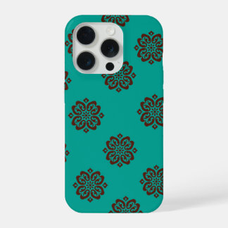 "Crimson Scrolls – Brute Elegantie" iPhone 15 Pro Case