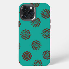 "Crimson Scrolls – Brute Elegantie" iPhone 13 Pro Max Hoesje