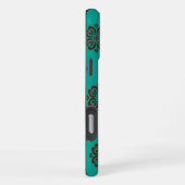 "Crimson Scrolls – Brute Elegantie" iPhone Hoesje (Rechterkant)