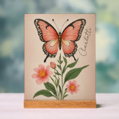 Crimson Serenade gepersonaliseerd Acryl Bord (Neutraal)