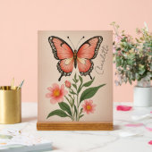 Crimson Serenade gepersonaliseerd Acryl Bord (Huwelijk)