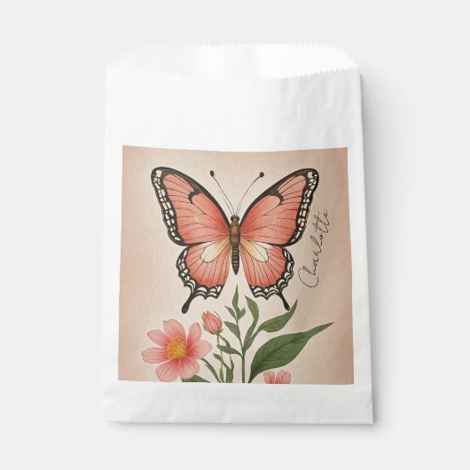 Crimson Serenade gepersonaliseerd Bedankzakje (Voorkant)