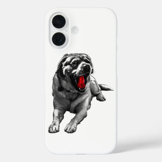 Crimson Shadow Hound Case-Mate iPhone Case (Achterkant)