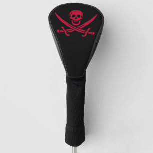 Crimson Skull & Swords Piratenvlag van Calico Jack Golfheadcover