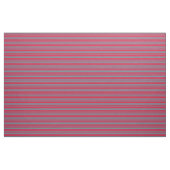 Crimson & Slate Grey Lines/Stripes Pattern Stof (Fat Quarter)