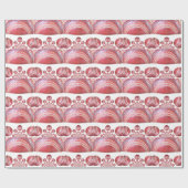 Crimson Spin - Een prachtige rode cricketbal Arti Cadeaupapier (Vlak)