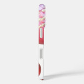 Crimson Spin - Een prachtige rode cricketbal Arti Case-Mate iPhone Case (Achterkant / Rechts)