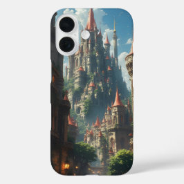 Crimson Spire Citadel  iPhone 16 Hoesje