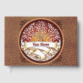 Crimson stamboom achternaam gastenboek (Voorkant)