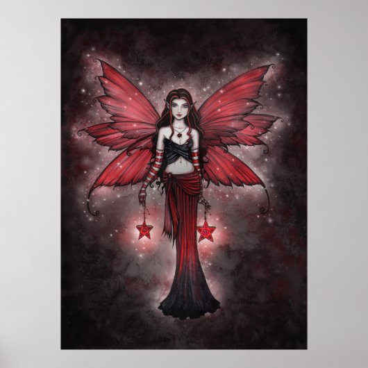 Crimson Star Fairy Poster (Voorkant)