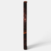 Crimson Starlight Orbits Abstract Cosmic Art Samsung Galaxy Hoesje (Linkerkant)