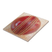 Crimson Stitch Focus: Close-up van het hart van Cr Tegeltje (Zijkant)