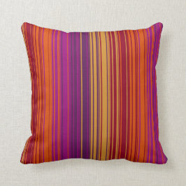 Crimson Stripe Kussen