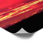 Crimson Sunset Poster (Hoek)