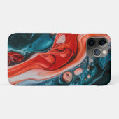 Crimson Tide Abstract Case-Mate iPhone Case (Achterkant (horizontaal))