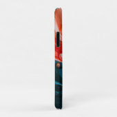Crimson Tide Abstract Case-Mate iPhone Case (Achterkant/rechts)