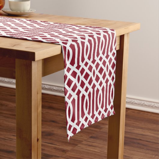 Crimson Trellis Korte Tafelloper (Voorbeeld)