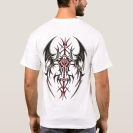 Crimson Tribal Blade T-shirt