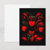 Crimson Trinity Bedankkaart (Voorkant / Achterkant)