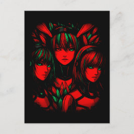 Crimson Trinity Briefkaart