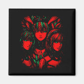Crimson Trinity Magneet (Voorkant)