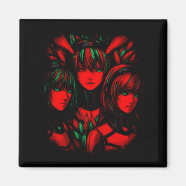 Crimson Trinity Magneet