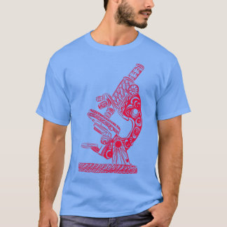 Crimson van de wetenschappelijke microscooplijn Tr T-shirt