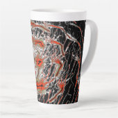 Crimson Veinflow Latte Mug Mok (Rechterhoek)