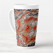 Crimson Veinflow Latte Mug Mok (Linkerhoek)