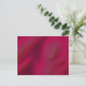 Crimson velvet red briefkaart (Staand voorkant)