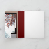 Crimson verlaat Happy Birthday-Kaart Kaart (Binnen)