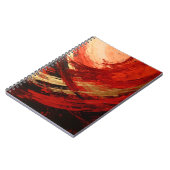 Crimson Vortex Notitieboek (Linkerzijde)