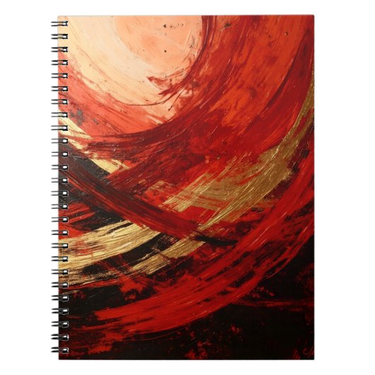 Crimson Vortex Notitieboek (Voorkant)