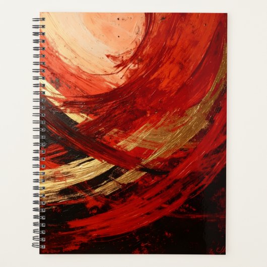 Crimson Vortex Planner (Voorkant)