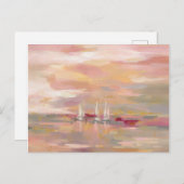 Crimson Waves Briefkaart (Voorkant / Achterkant)