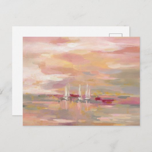 Crimson Waves Briefkaart (Voorkant / Achterkant)