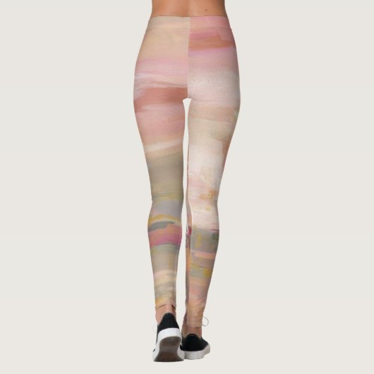 Crimson Waves Leggings (Achterkant)