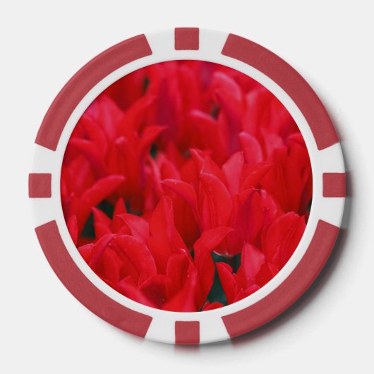 Crimson Waves Poker Chips (Voorkant)
