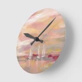 Crimson Waves Ronde Klok (Hoek)