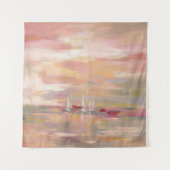 Crimson Waves Wandkleed (Voorkant (horizontaal))