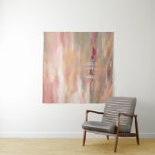 Crimson Waves Wandkleed (In situ)