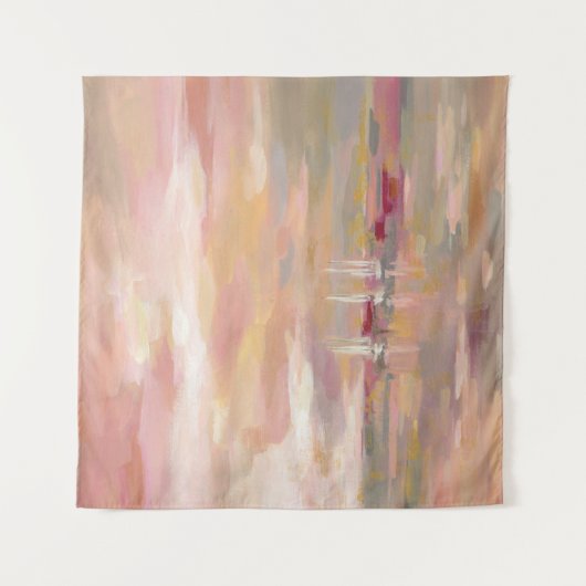 Crimson Waves Wandkleed (Voorkant)