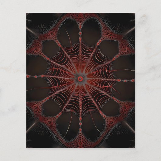 Crimson Web: Fractale dans met de Redback Spider (Achterkant)