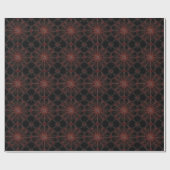 Crimson Web: Fractale dans met de Redback Spider Cadeaupapier (Vlak)