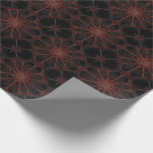 Crimson Web: Fractale dans met de Redback Spider Cadeaupapier (Hoek)