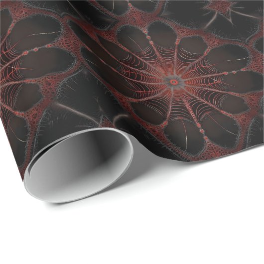 Crimson Web: Fractale dans met de Redback Spider Cadeaupapier (Rol Hoek)