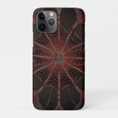 Crimson Web: Fractale dans met de Redback Spider Case-Mate iPhone Case (Achterkant)