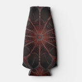 Crimson Web: Fractale dans met de Redback Spider Flesjeskoeler (Voorkant)