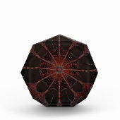 Crimson Web: Fractale dans met de Redback Spider Fotoblokken (Voorkant)