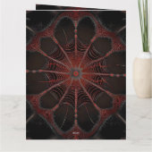 Crimson Web: Fractale dans met de Redback Spider Kaart (Achterkant)